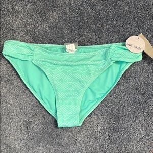 Hot Water Women's Aqua Bikini Bottom